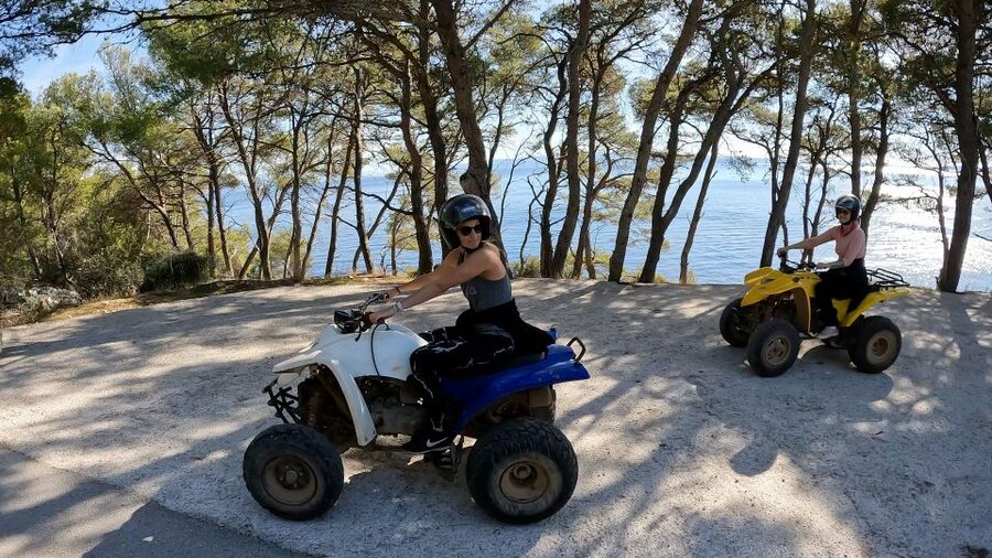 Trogir, Žedno: Čiovo Island 100% Off-Road Quad ATV Tour - What the $80 price really gets you