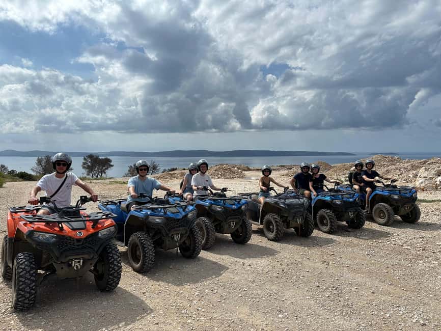 Trogir, Žedno: Čiovo Island 100% Off-Road Quad ATV Tour - Who will enjoy this ride most