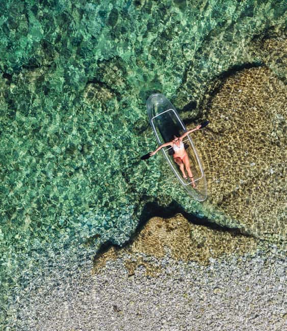 Verudela: Clear Kayak Rentals - What the underwater view is really like