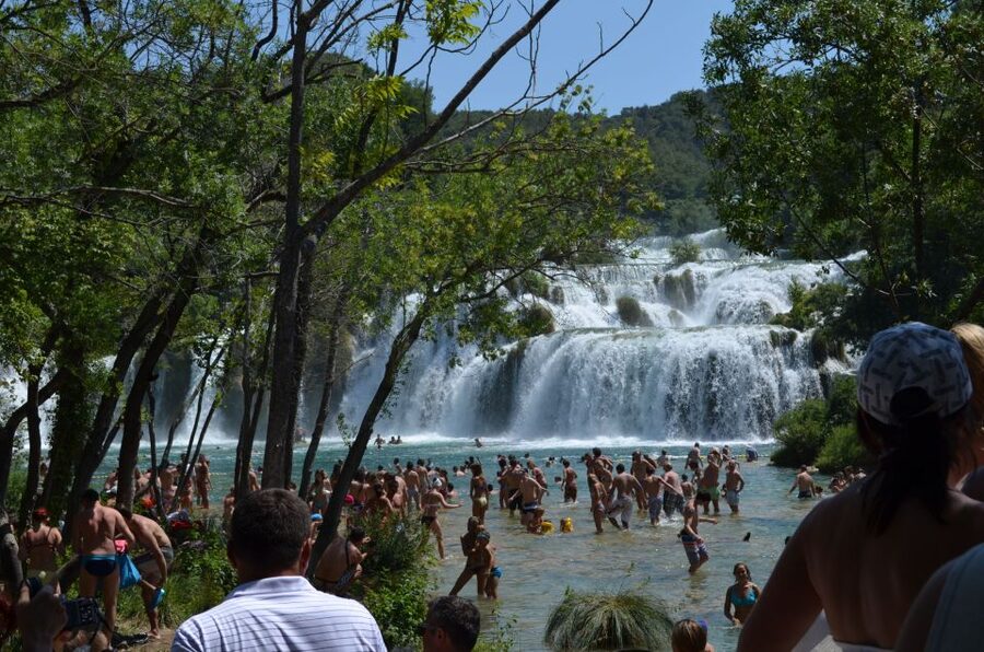 Vodice: Krka Waterfalls National Park Boat Tour - 9:00 departure from Vodice