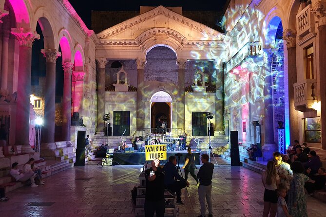 Walking Tour of Split and Diocletian's Palace - Riva Harbor puts the palace in a wider setting