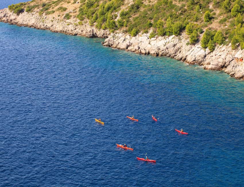 Water activity, kayak tours with a guide, cliff jumping - Who Will Enjoy This Most