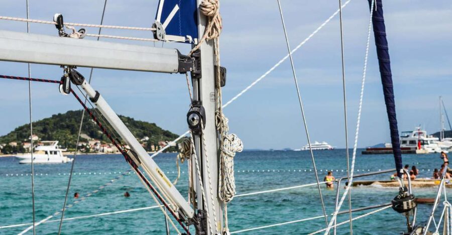 Zadar Half Day Sailing Trip - Sailing across the Zadar Channel