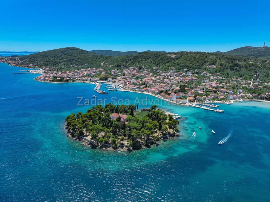 Zadar: Island Hopping Speedboat Adventure with Aperol Spritz - The final 15-minute ride and a choice of coastal stops