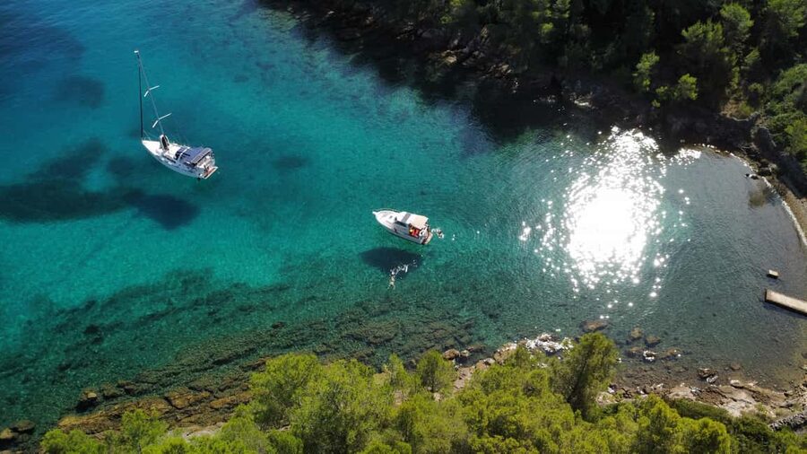 Zadar: Islands & Lagoons Tour with Drinks and ECO fruits... - Ošljak, Preko, and Galovac: what the stops offer