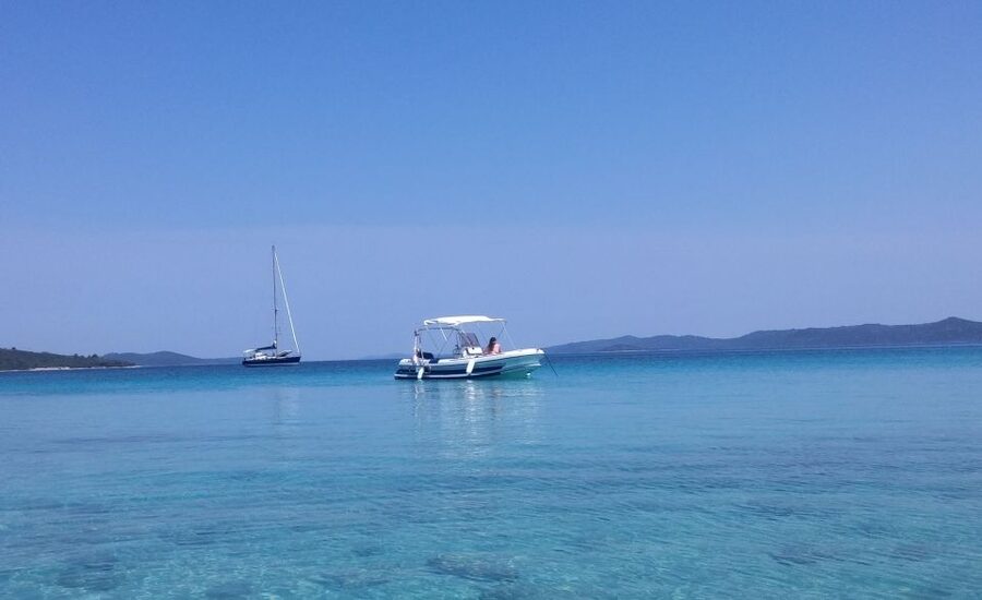 Zadar Islands: Private Hidden Treasures Speedboat Tour - Iž for swimming, snorkeling, and a village stop