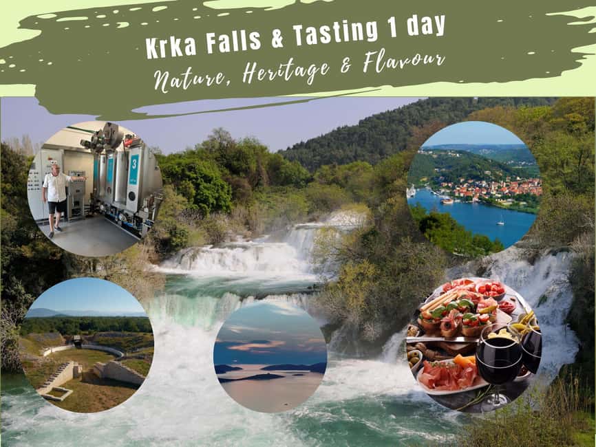 Zadar: Krka falls, olive mill, lunch, oil & wine tasting - Transport, timing and pickup details