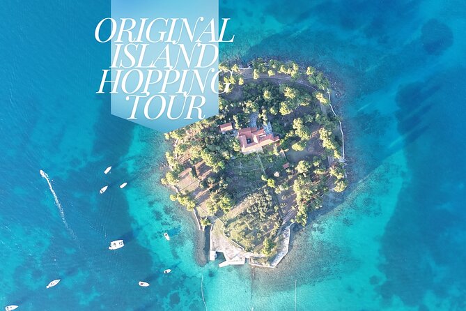 Zadar: Original Island-Hopping Speedboat Tour - Blue Bay Otrić: clear water and a relaxed first stop