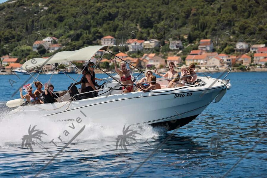 Zadar: Speedboat Escapade 3 stops & Snorkeling & Local Wine - Stop three: Preko and 90 minutes at your own pace