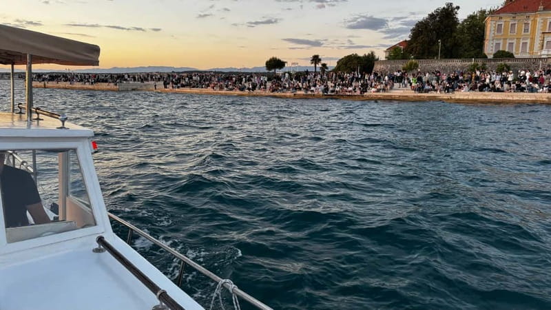 Zadar: Sunset boat tour with champagne - A calm boat ride rather than a thrill ride