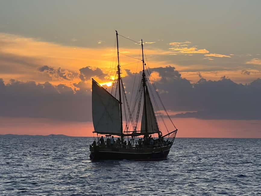 Zadar: Sunset Cruise on Traditional Boat with Wine - Wine, water, juice, and a relaxed onboard rhythm