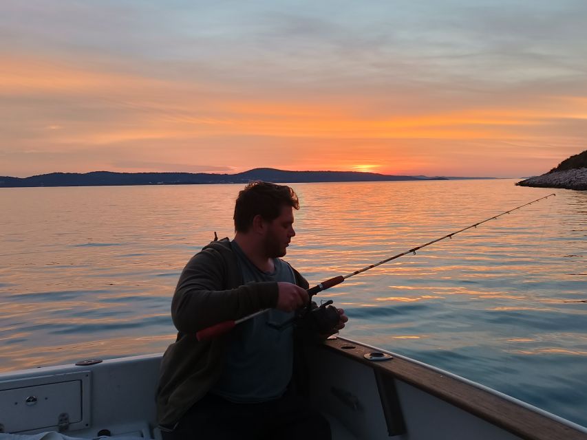 Zadar: Sunset Fishing Half-Day Guided Boat Trip - Leaving Zadar from the Foša port