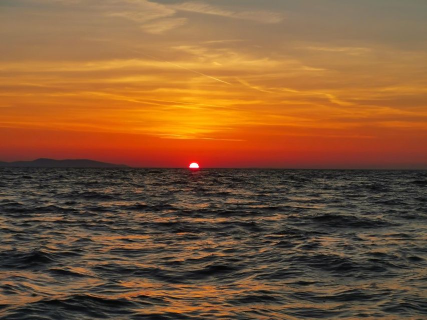 Zadar: Sunset & Nighttime Cruise with Sparkling Wine - The Sea Organ and Greeting to the Sun from offshore