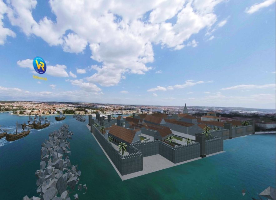 Zadar: Virtual Reality Guided History Walking Tour - Meeting beside the Sea Gate