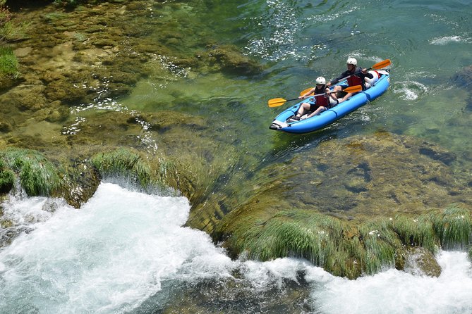 Zadar: Zrmanja River Kayaking, with optional transfer from Zadar - The Krupa River and waterfall scenery