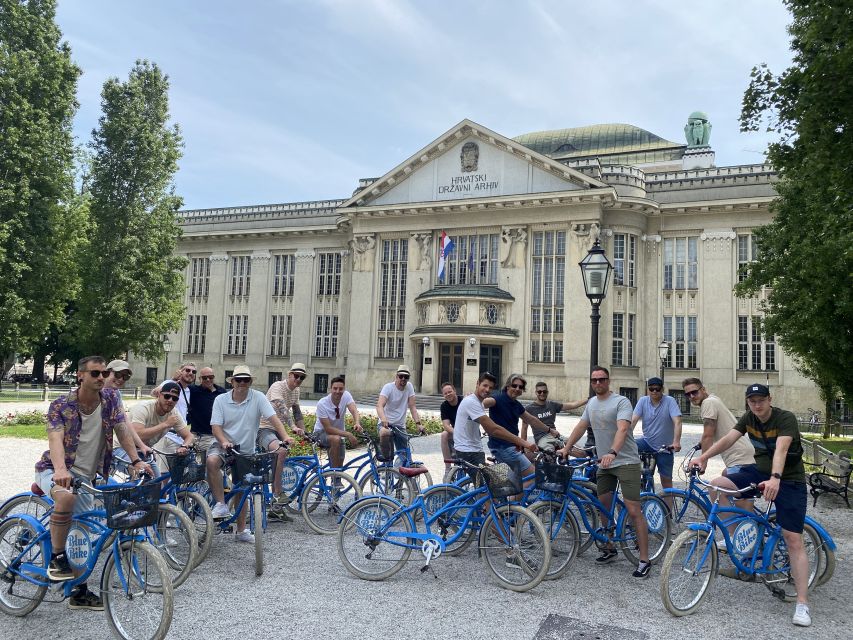 Zagreb: 2.5-Hour Highlights Bike Tour - Monuments, squares, and the Green Horseshoe