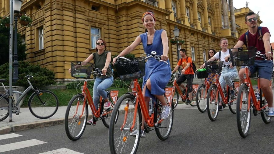 Zagreb: 3–Hour Classic Bike Tour - The Lower Town’s grand squares