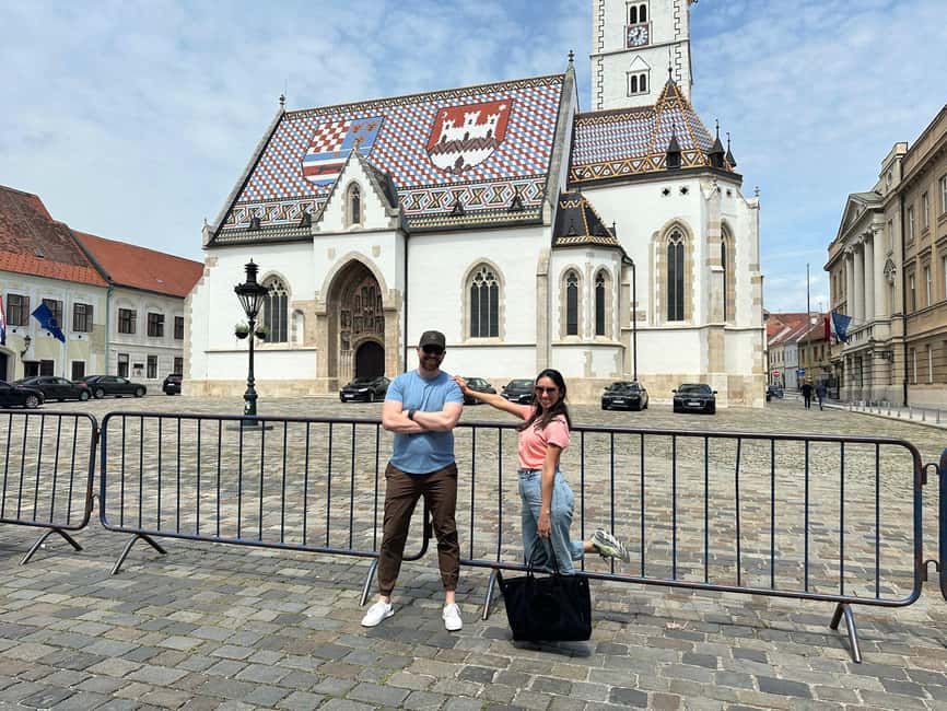 Zagreb: Small Group Walking Tour City Center and WW2 Tunnels - Ban Josip Jelačić Square and the Cathedral