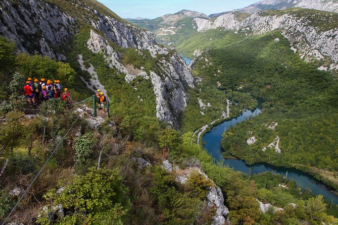 Zipline Croatia: Cetina Canyon Zipline Adventure from Omis - From Omiš to the Cetina Canyon
