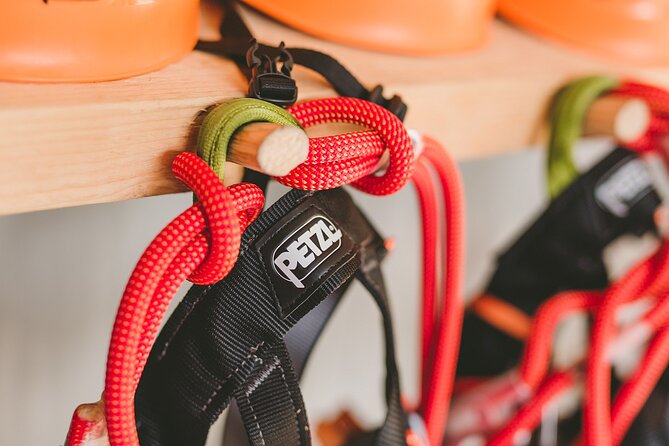 Zipline Experience Krk - Returning to base by wire rope