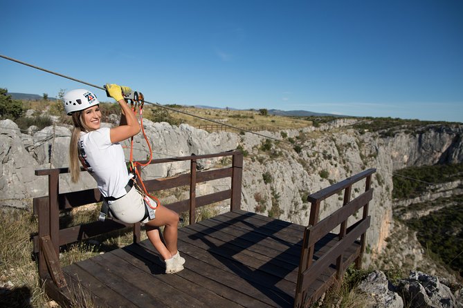 Zipline Šibenik - Čikola Canyon - Key points about the Čikola Canyon zipline