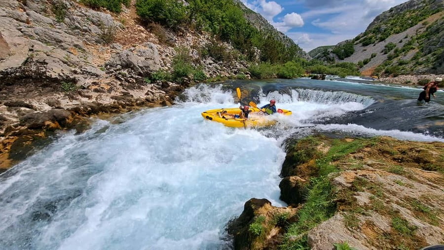 Zrmanja River: Half-Day Guided Kayaking Tour Near Zadar - Rapids, waterfalls, and the three-meter drop